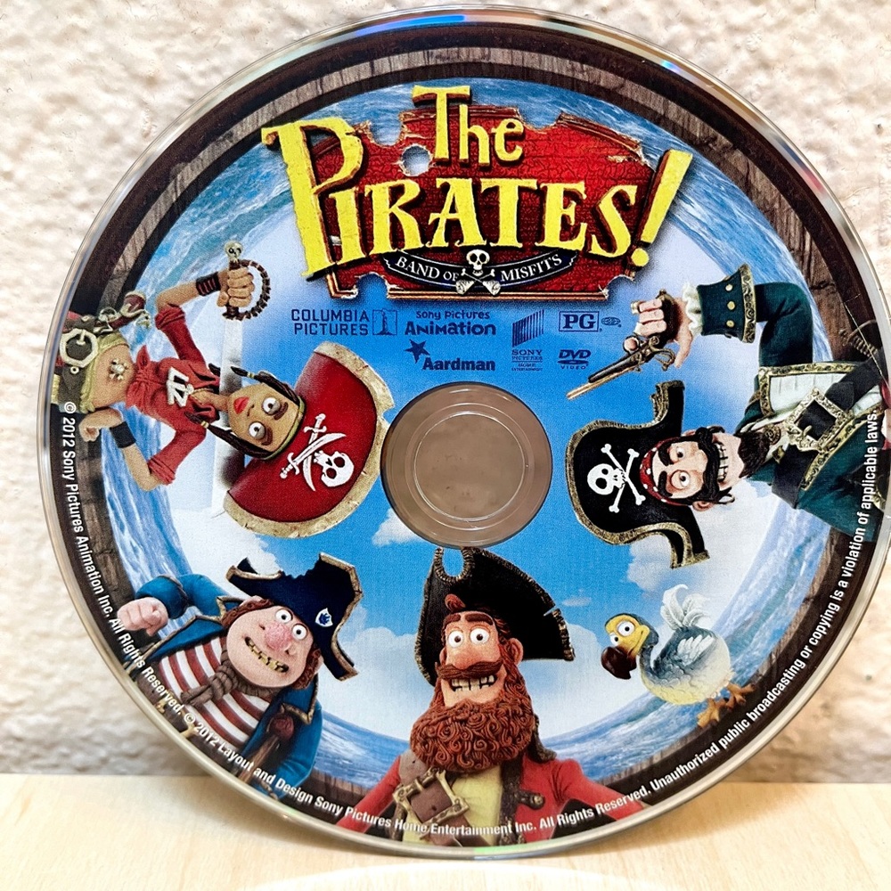 The Pirates! Movie DVD like new